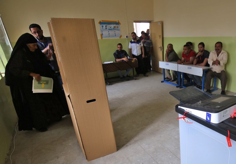 People in the Kurdistan Region and Iraq vote in the parliamentary elections across the country. (Photo: AFP)